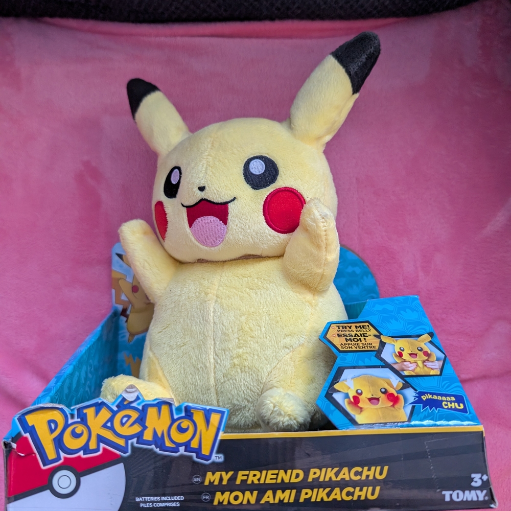 Pokémon Pikachu Plush Toy - Yellow